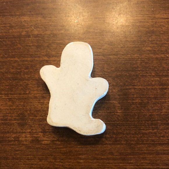 Ceramic Halloween Ghost for Necklace - Picture 3 of 3